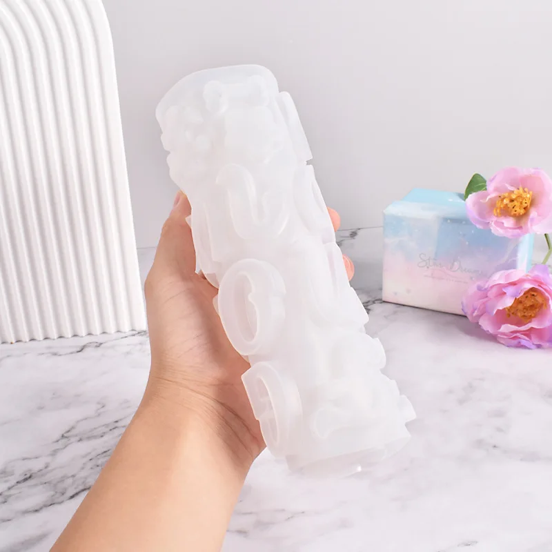 Alphabet Epoxy Resin Silicone Mold DIY Letter Number Pendant Resin Mold Keychain Earring Epoxy Resin Jewelry Crafts Casting Mold - Image 5